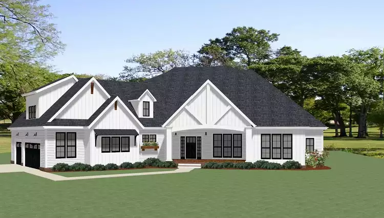 image of country house plan 7072